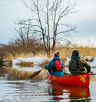Canoeing the Kushiro Marsh